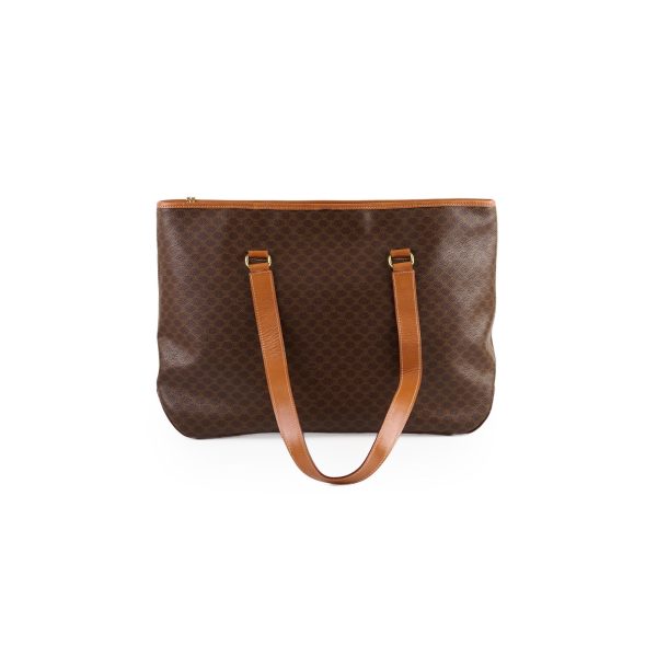 Celine Vintage Brown Shoulder Tote For Cheap