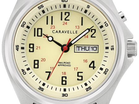 Caravelle Classic- Backlit Dial Watch For Sale