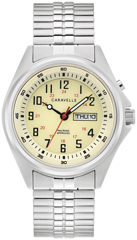 Caravelle Classic- Backlit Dial Watch For Sale