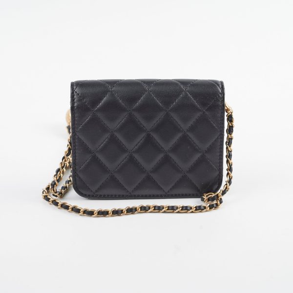 Chanel Micro Crush Shoulder Bag Black on Sale