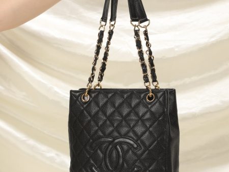 Chanel Timeless Caviar Small Bucket Tote For Sale