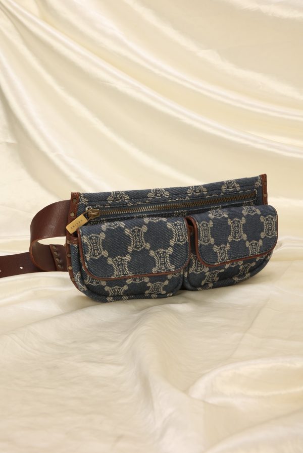 Celine Denim Belt Bag Fashion