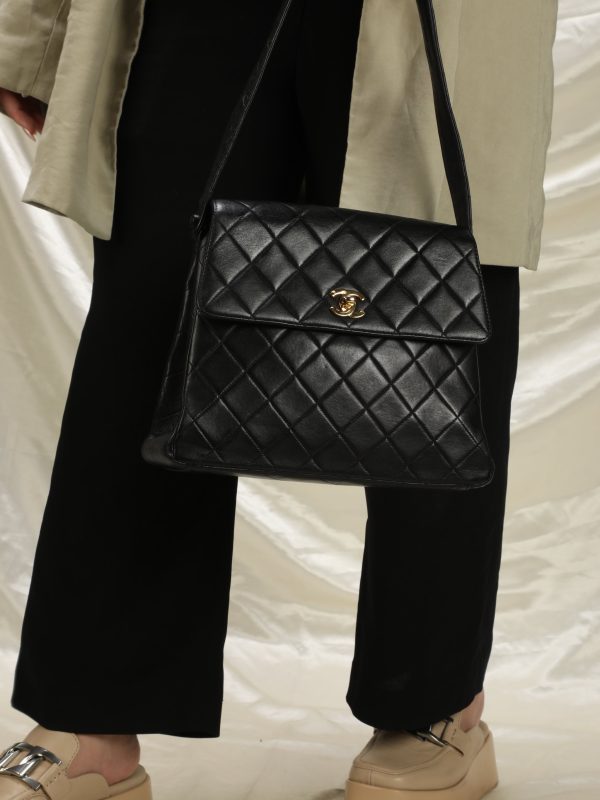 Chanel Lambskin Flap Shoulder Bag Hot on Sale