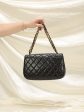 Extremely Rare Chanel Lambskin Knotted Half Flap Online Sale