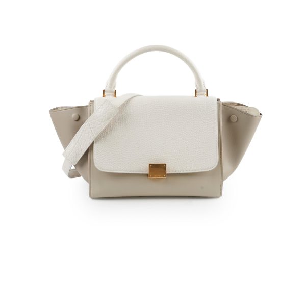 Celine Trapeze Small Beige Cream Hot on Sale