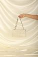 Chanel 2006 Calfskin Diagonal CC Flap Bag Cheap