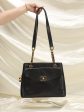 Chanel Caviar Turnlock Shopper Tote Online