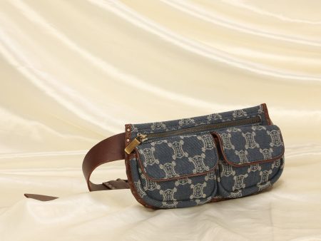 Celine Denim Belt Bag Fashion