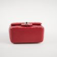 Chanel Mini Square Caviar Red 26 series Online