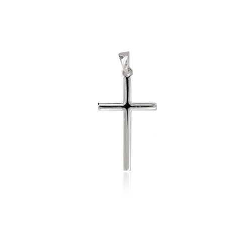 Pendant - Sterling Silver 925 High Polish Cross Online Sale