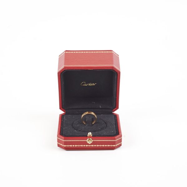 Cartier Small Love Ring Yellow Gold Size 50 Online now