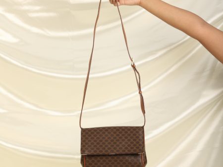 Celine Triomphe Shoulder Flap Bag Online Sale