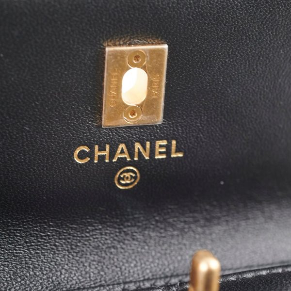 Chanel Micro Crush Shoulder Bag Black on Sale