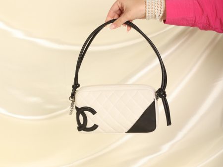 Chanel 2004 Calfskin Cambon Pochette For Discount