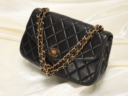 Extremely Rare Chanel Lambskin Knotted Half Flap Online Sale