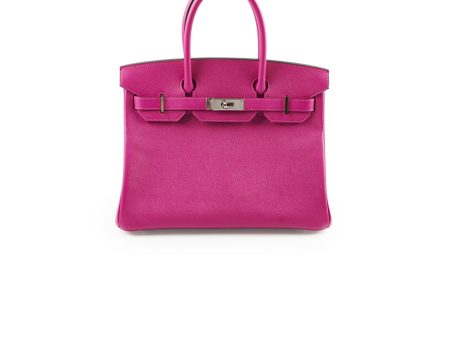 Birkin 30 Epsom Rose Poupre C Stamp For Discount