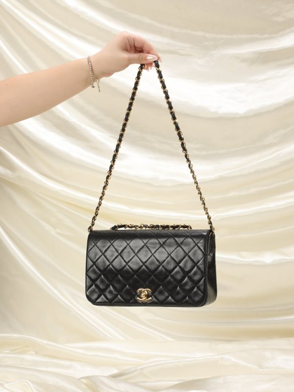 Chanel Medium Turnlock Full Flap Cheap