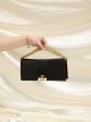 Extremely Rare Chanel 2019 Satin Clutch Bag Online Sale