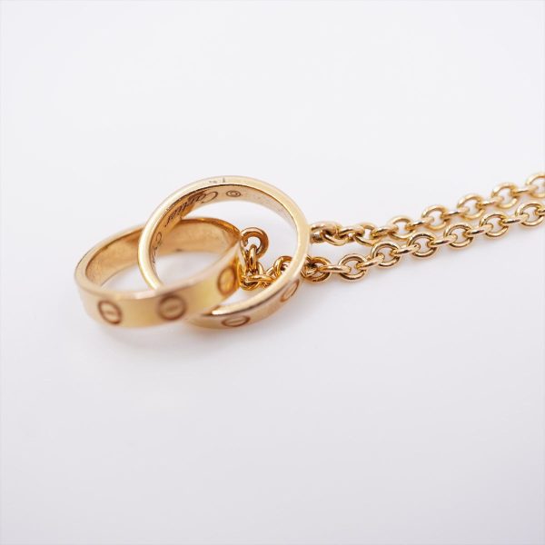 Cartier Yellow Gold Baby Love Necklace Hot on Sale