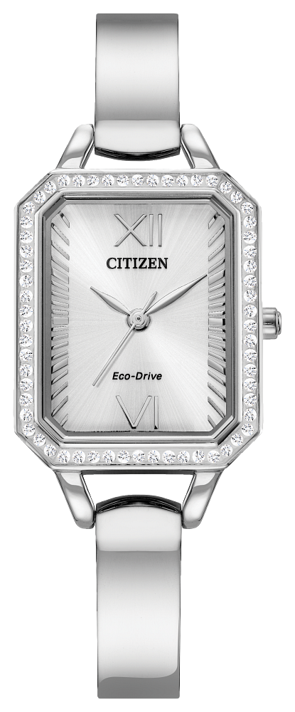 Citizen Eco-Drive Silhouette Crystal Watch Hot on Sale