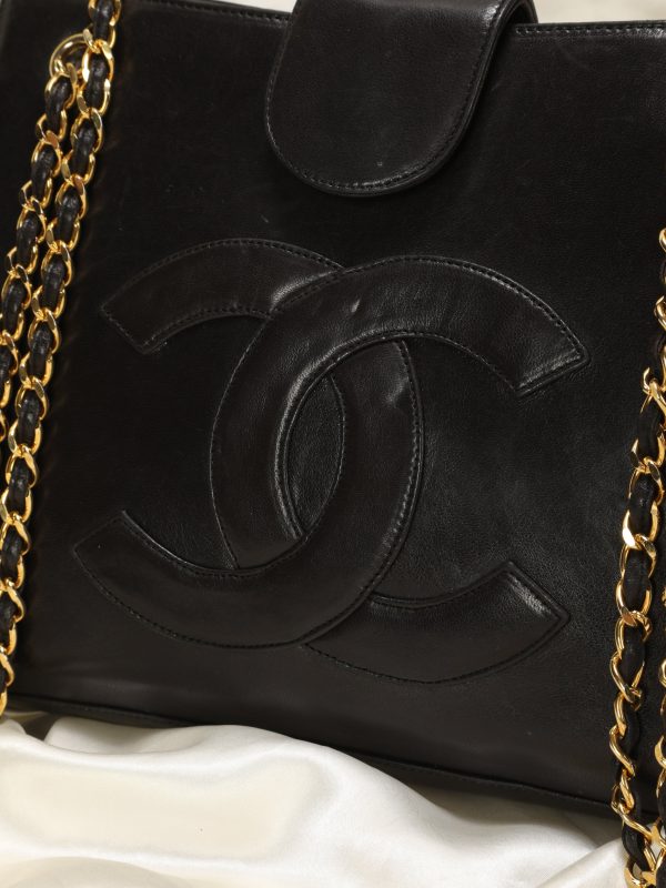 Chanel Timeless Lambskin Chain Tote Online now