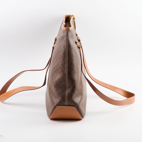 Celine Vintage Brown Shoulder Tote For Cheap