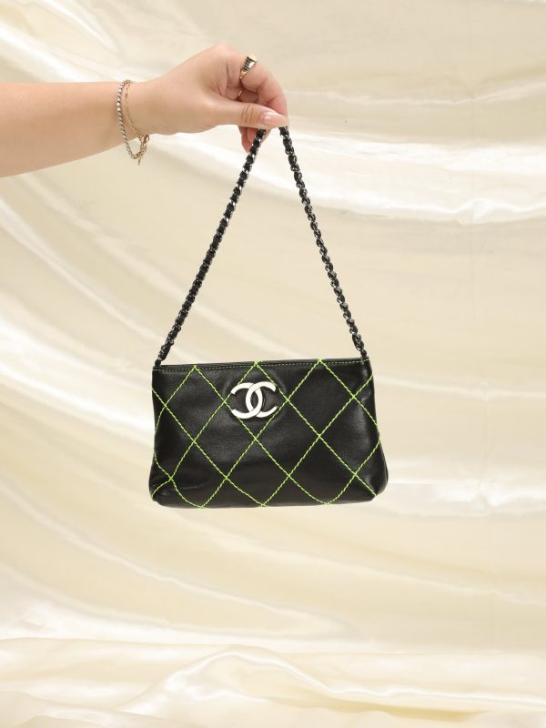 Chanel Mini Stitch Pochette For Cheap