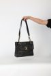 Chanel 1991 Double-Sided Caviar Turnlock Tote Online Hot Sale