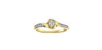 Engagement Ring 10 Karat Gold - Canadian Diamond Supply