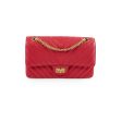 Chanel Reissue 226 Calfskin Red 27 series For Sale