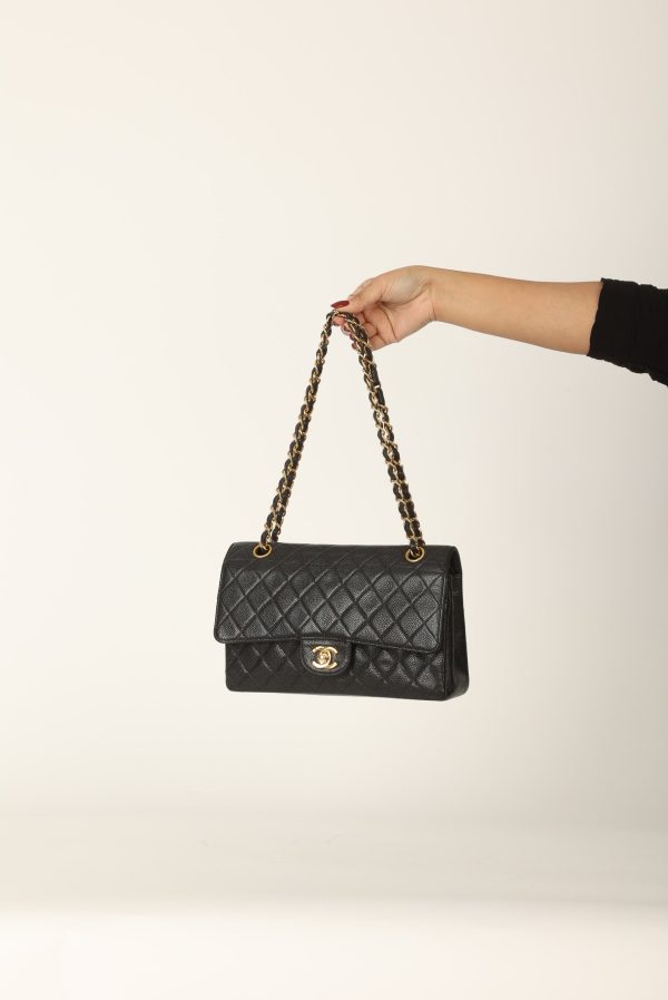 Chanel 1997 Caviar Medium Double Flap Discount