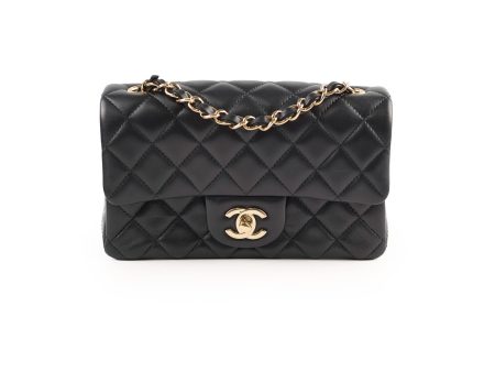 Chanel Mini Rectangular Black Lambskin - Microchipped 2022 Cheap