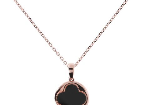 Bronzallure Black Onyx Necklace Cheap