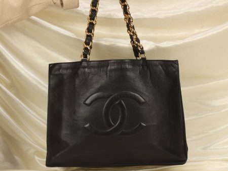 Chanel Calfskin Timeless Chunky Chain Tote Online Sale