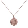 Bronzallure Necklace With Rose Morganite CZ - 76.20cm Online now