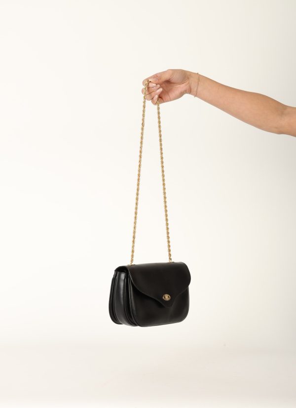 Celine Boxcalf Chain Shoulder Bag For Discount