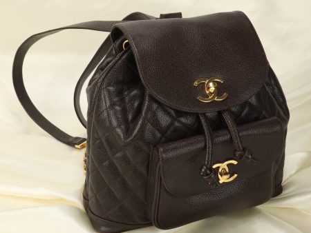 Extremely Rare Chanel Caviar Quilted Backpack Online