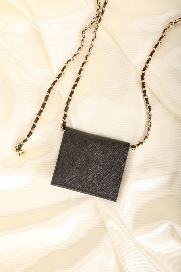 Chanel Caviar Cardholder on Chain Online Hot Sale