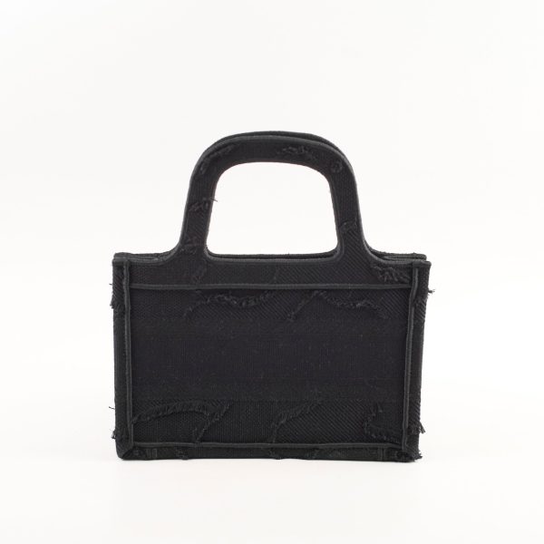 Christian Dior Mini Book Tote Black For Sale