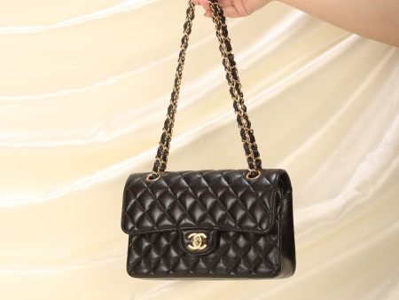 Chanel 2020 Caviar Small Double Flap Sale