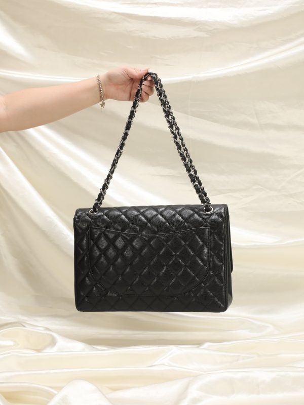 Chanel Caviar Jumbo Classic Flap For Sale