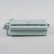 Chanel Caviar Wallet On Chain WOC Light Blue - Microchip Online Sale