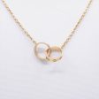 Cartier Yellow Gold Baby Love Necklace Hot on Sale