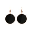 Bronzallure Alba Disc Black Onyx Dangle Earrings Online Hot Sale