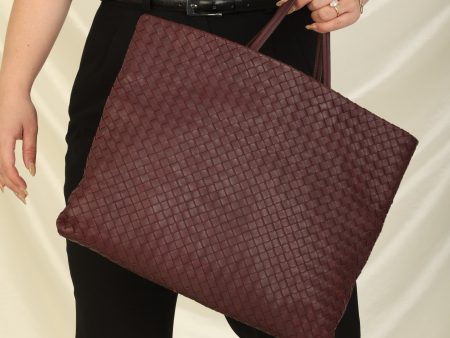 Bottega Veneta Intrecciato Fold-Over Tote Online