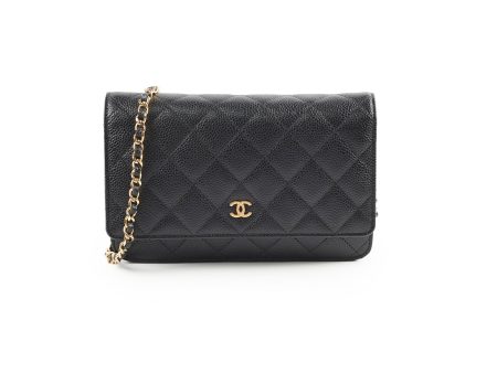 Chanel Wallet On Chain WOC Black Caviar - Series 25 Online Sale