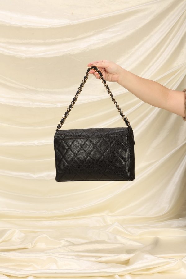 Rare Chanel Caviar Medium Flap Bag on Sale