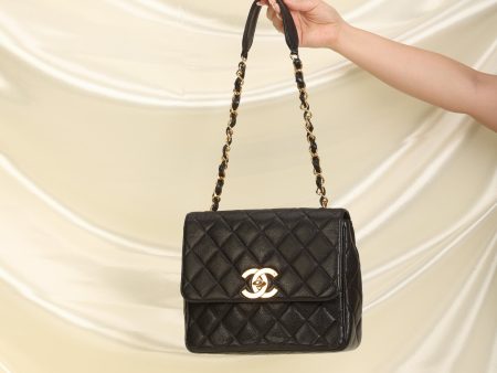 Chanel Caviar Square Flap Bag Cheap