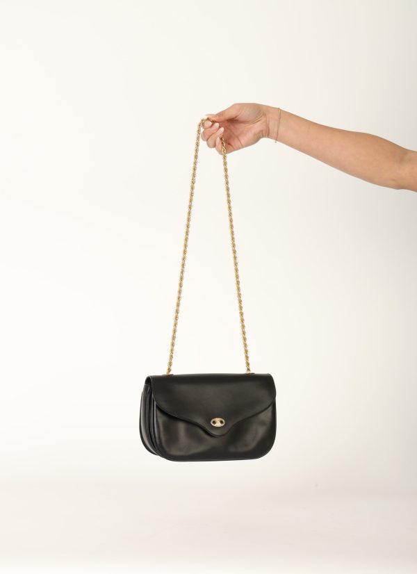 Celine Boxcalf Chain Shoulder Bag For Discount