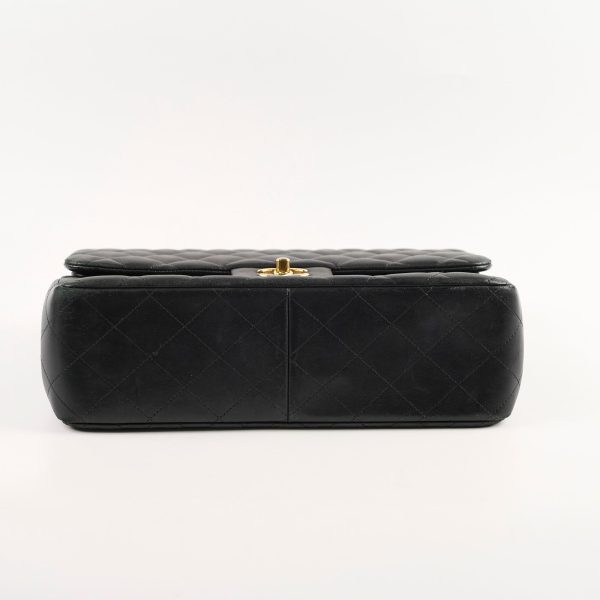 Chanel Jumbo Double Flap Lambskin Black GHW (19 series) Supply